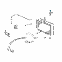 OEM Honda Element Bolt-Washer (6X16) (Dacro Coating) Diagram - 90146-SA7-000