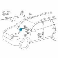 OEM Lexus Spiral Cable Sub-Assembly Diagram - 84306-0E010