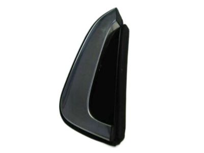 Acura 75444-TK4-A01ZA Garnish Assembly, Left Rear Pillar (Black Gloss 80)