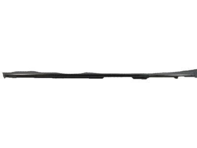 Acura 72950-STX-A01ZA Molding Assembly, Left Rear Door (Black)