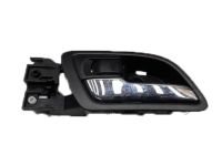 OEM 2018 Acura ILX Handle Assembly, Driver Side Inside (Premium Black) - 72160-TX6-A01ZA