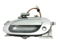 OEM Acura RSX Handle Assembly, Driver Side Door (Outer) (Satin Silver Metallic) - 72180-S6M-003ZF