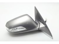 OEM 2009 Acura TL Mirror Assembly, Passenger Side Door (Buran Silver Metallic) (R.C.) (Heated) - 76200-TK4-A01ZG