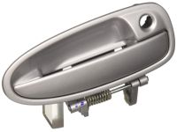 OEM 1997 Acura Integra Handle Assembly, Passenger Side (Outer) (Vogue Silver Metallic) - 72140-ST7-013ZP