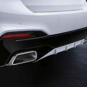 BMW 51-19-2-412-406 M Performance Rear Diffuser, Matte Black