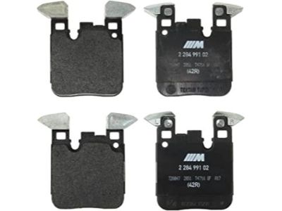 BMW 34-21-2-284-989 Rear Disc Brake Pad Set