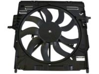 OEM BMW X6 Fan Housing - 17-42-8-618-242