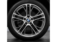 OEM 2011 BMW X3 M Double Spoke 310 - Single wheel front, without tire 8.5J x 20 - 36-11-6-787-582