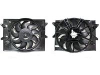 OEM 2000 Lincoln LS Fan Assembly - 6W4Z-8C607-A