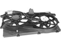 OEM 2009 Ford Edge Fan Assembly - 7T4Z-8C607-B