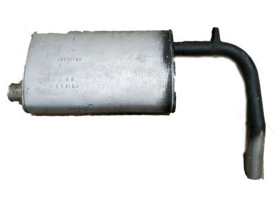 GM 25518491 Exhaust Muffler Assembly (W/ Tail Pipe)