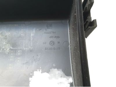 GM 13222784 Fuse Box Cover