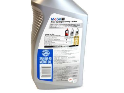 GM 12345885 Oil, Engine 5W30 Syn Mobil 1 , 1 Qt.