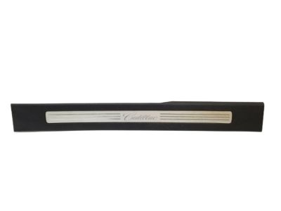 GM 15848379 Plate Asm-Front Side Door Sill Trim *Ebony