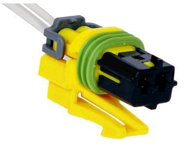 GM 15306384 Connector-W/Leads, 2-Way F. *Yellow *Yellow