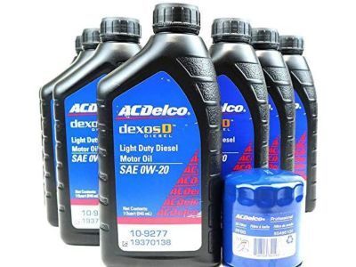 GM 19370138 OIL, ENG DIESEL DEXOS D 0W-20 ACDELCO 1QTX6