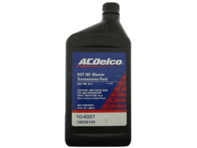 GM 19259104 Fluid, Manual Transmission Bot303Mod Gl-4 Acdelco 6X1Qt