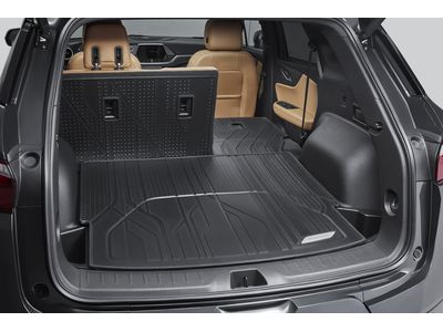 GM 84116459 Integrated Cargo Area Liner in Jet Black with Chevrolet Script