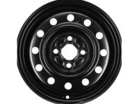 OEM 1996 Saturn SW1 Wheel Rim Assembly, 14X5 - 21010128