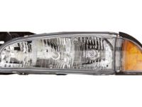 OEM 1998 Pontiac Bonneville Headlamp Assembly-(W/ Parking & Front Side Marker & T/Side - 16524193