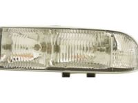 OEM 1998 Chevrolet Blazer Headlamp Assembly-(W/ Front Side Marker Lamp) - 16526217