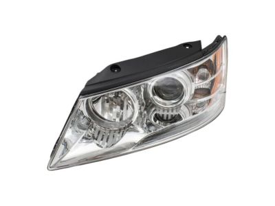 Hyundai 92101-0A500 Driver Side Headlight Assembly Composite