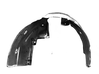 Hyundai 86821-S2000 Rear Wheel Guard Assembly, Left