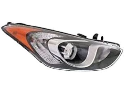 Hyundai 92102-A5050 Headlamp Assembly, Right