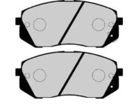 OEM Hyundai Sonata Front Disc Brake Pad Kit - 58101-C2A20