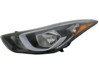 OEM Hyundai Elantra Coupe Headlamp Assembly, Left - 92101-3X280