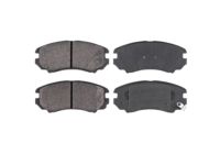 OEM 2007 Hyundai Elantra Front Disc Brake Pad Kit - 58101-2HA10