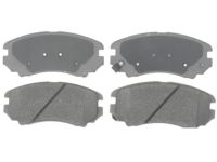 OEM 2003 Hyundai Tiburon Front Disc Brake Pad Kit - 58101-2CA11