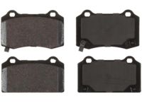 OEM 2014 Hyundai Genesis Coupe Rear Disc Brake Pad Kit - 58302-2MA10