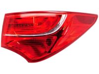 OEM 2016 Hyundai Santa Fe Sport Lamp Assembly-Rear Combination Outside, RH - 92402-4Z000