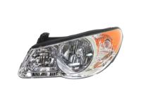 OEM 2010 Hyundai Elantra Driver Side Headlight Assembly Composite - 92101-2H051