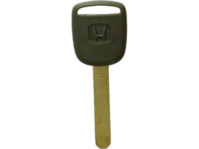 Honda 35118-SNB-A00 Key, Immobilizer (Main) (Blank) (Black)