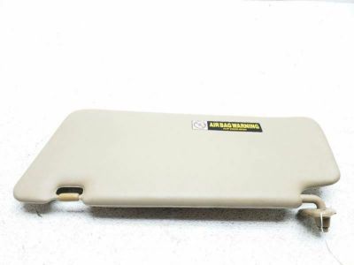 Honda 83230-S9A-A81ZA Sunvisor Assembly, Passenger Side (Light Seagull Gray) (Mirror)