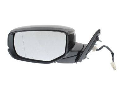 Honda 76250-T3L-A51ZE Mirror Assembly, Driver Side Door (Crystal Black Pearl) (R.C.) (Heated)
