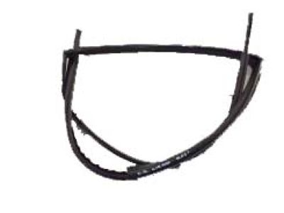 Honda 72835-S9A-003 Weatherstrip, R. RR. Door (Inner)