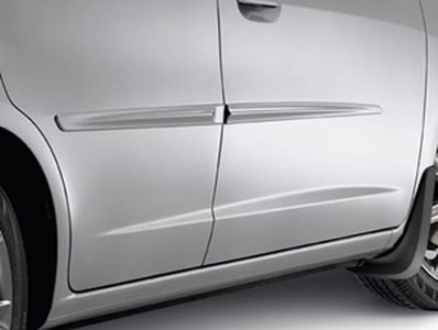 Honda 08P05-TK6-110 Body Side Molding (Taffeta White-exterior) (TAFFETA WHITE)