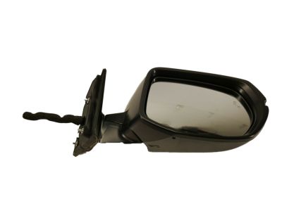 Honda 76250-SJC-A31ZL Mirror Assembly, Driver Side Door (Polished Metal Metallic) (R.C.) (Heated)