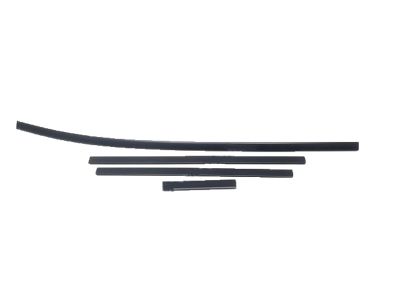 Honda 72377-SHJ-A01 Weatherstrip Assy., L. FR. Door (Inner)