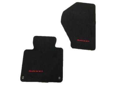 Honda 83600-S2A-A01ZA Floor Mat Set *NH167L* (GRAPHITE BLACK)