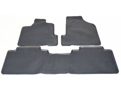 Honda 83600-SJC-A01ZE Floor Mat Set *NH607L* (TU DARK GRAY)