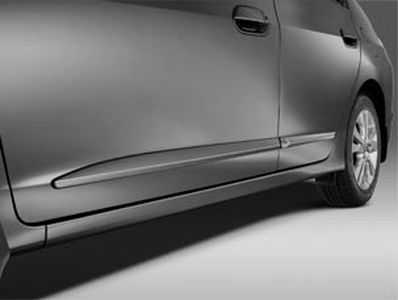 Honda 08P05-TM8-1Q0 Body Side Molding (Frosted Silver Metallic-exterior) (FROSTED SILVER METALLIC)