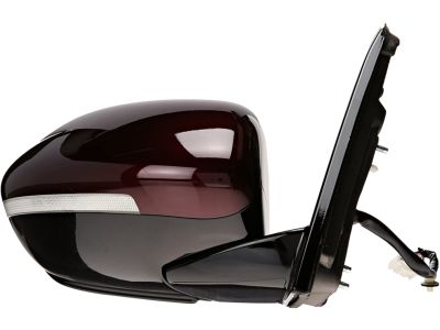 Honda 76200-TK8-A61ZA Mirror, Passenger Side Door (Dark Cherry Pearl)