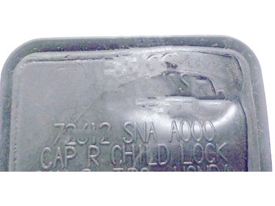 Acura 72612-SNA-A00 Cap, Passenger Side Child Lock