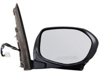 OEM 2015 Honda Odyssey Mirror, Passenger Side Door (Modern Steel Metallic) - 76200-TK8-A51ZB