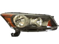 OEM 2008 Honda Accord Headlight Assembly, Passenger Side - 33100-TA0-A01