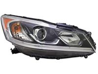 OEM 2016 Honda Accord Headlight Assembly, Passenger Side - 33100-T2A-A61